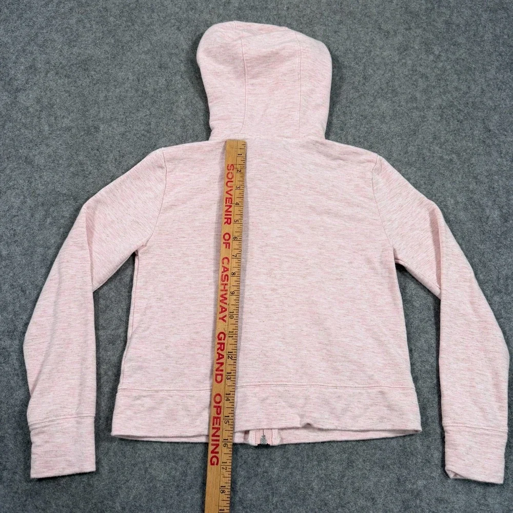 Vineyard Vines Girls Pink Full Zip-Up Hoodie Sweatshirt Youth Size Small 7-8